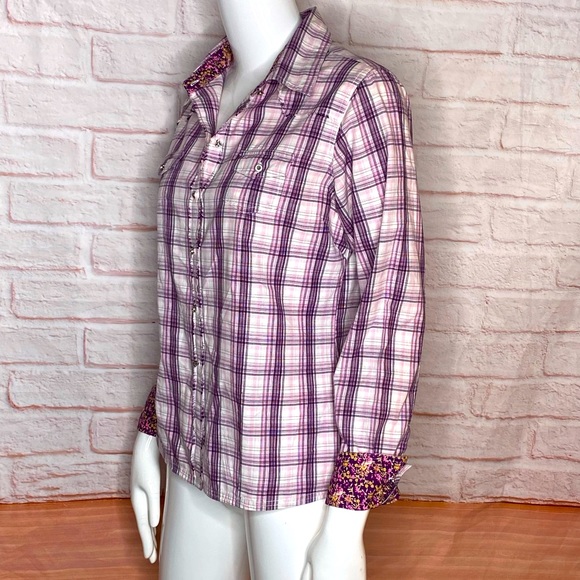 Quizz Vintage wester woman long sleeve shirt size L - Picture 4 of 8